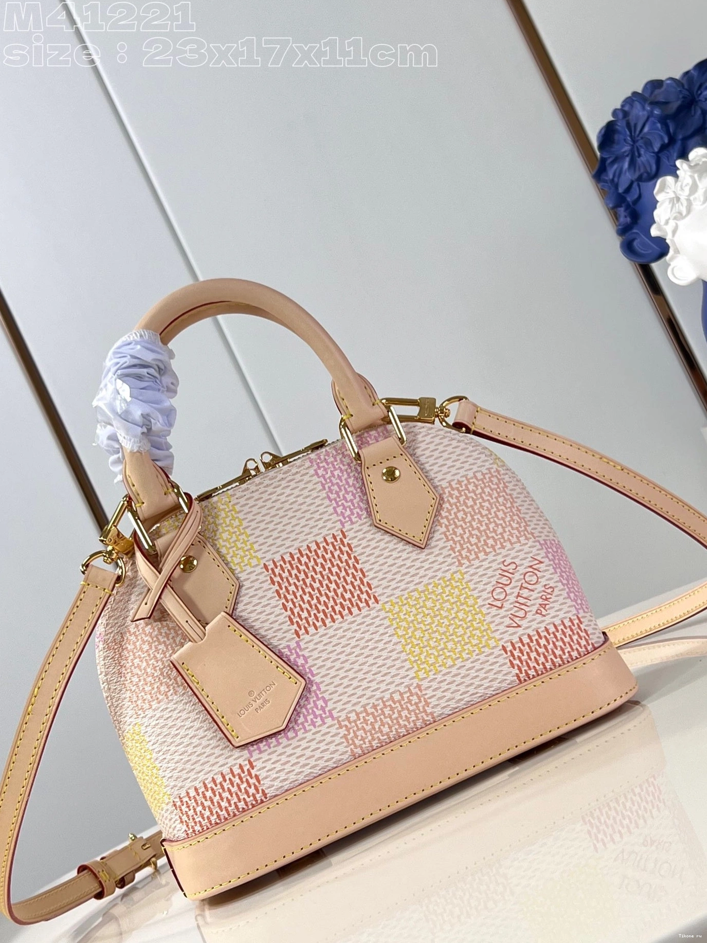 Affordable BB-23.5*17.5*11.5cm VUITTON ALMA LOUIS 0728
